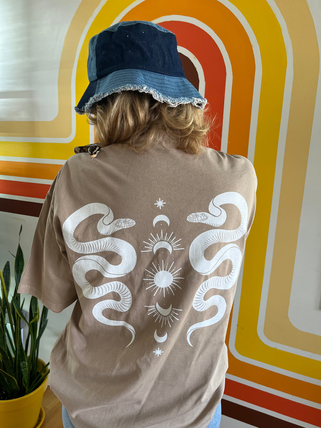 Tshirt // Serpent & Sky // Unisex Heavy Cotton // White Print