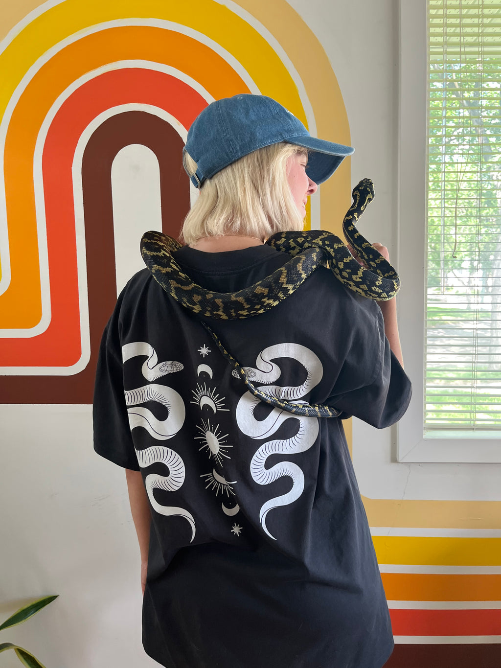 Tshirt // Serpent & Sky // Unisex Heavy Cotton // White Print