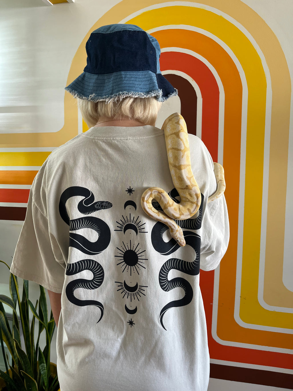 Tshirt // Serpent & Sky // Unisex Heavy Cotton // Black Print