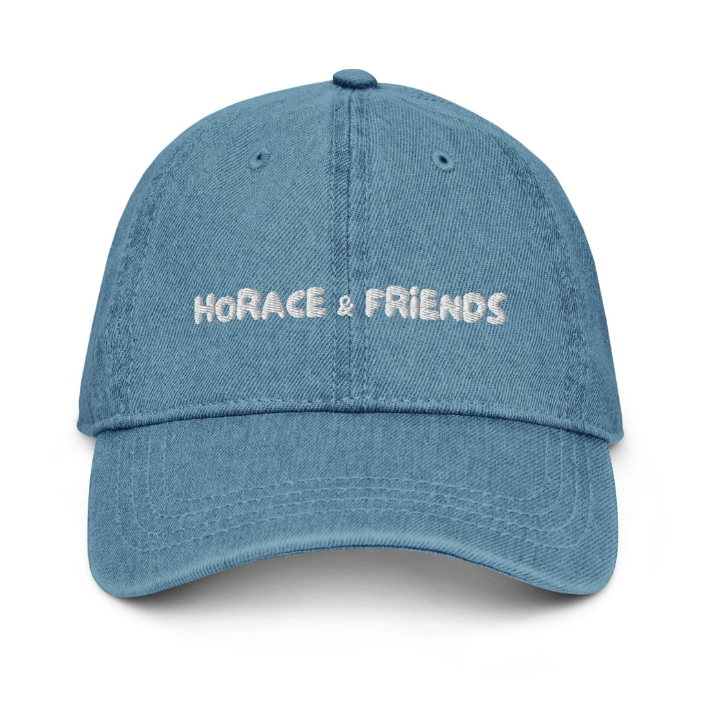 Hat // Horace & Friends // Denim Cap // Embroidered