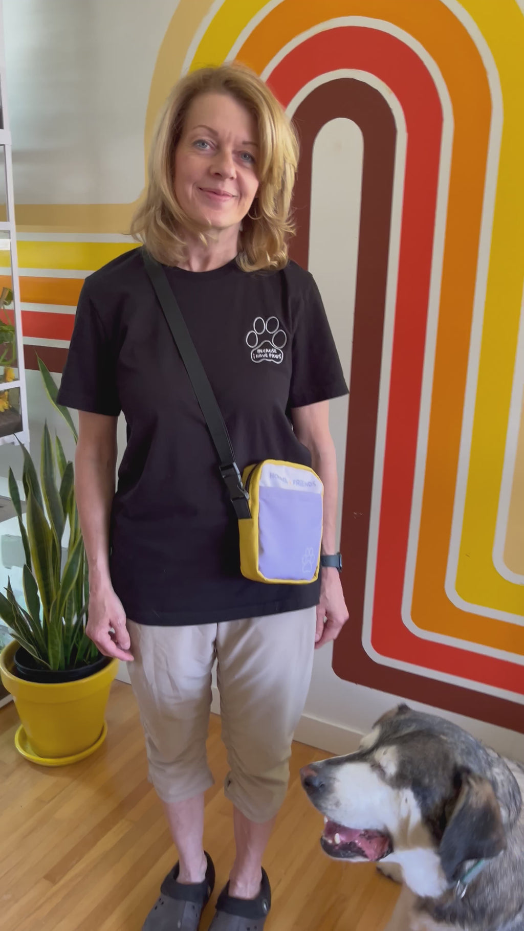 Tshirt // Because I Have Paws // Unisex Embroidered