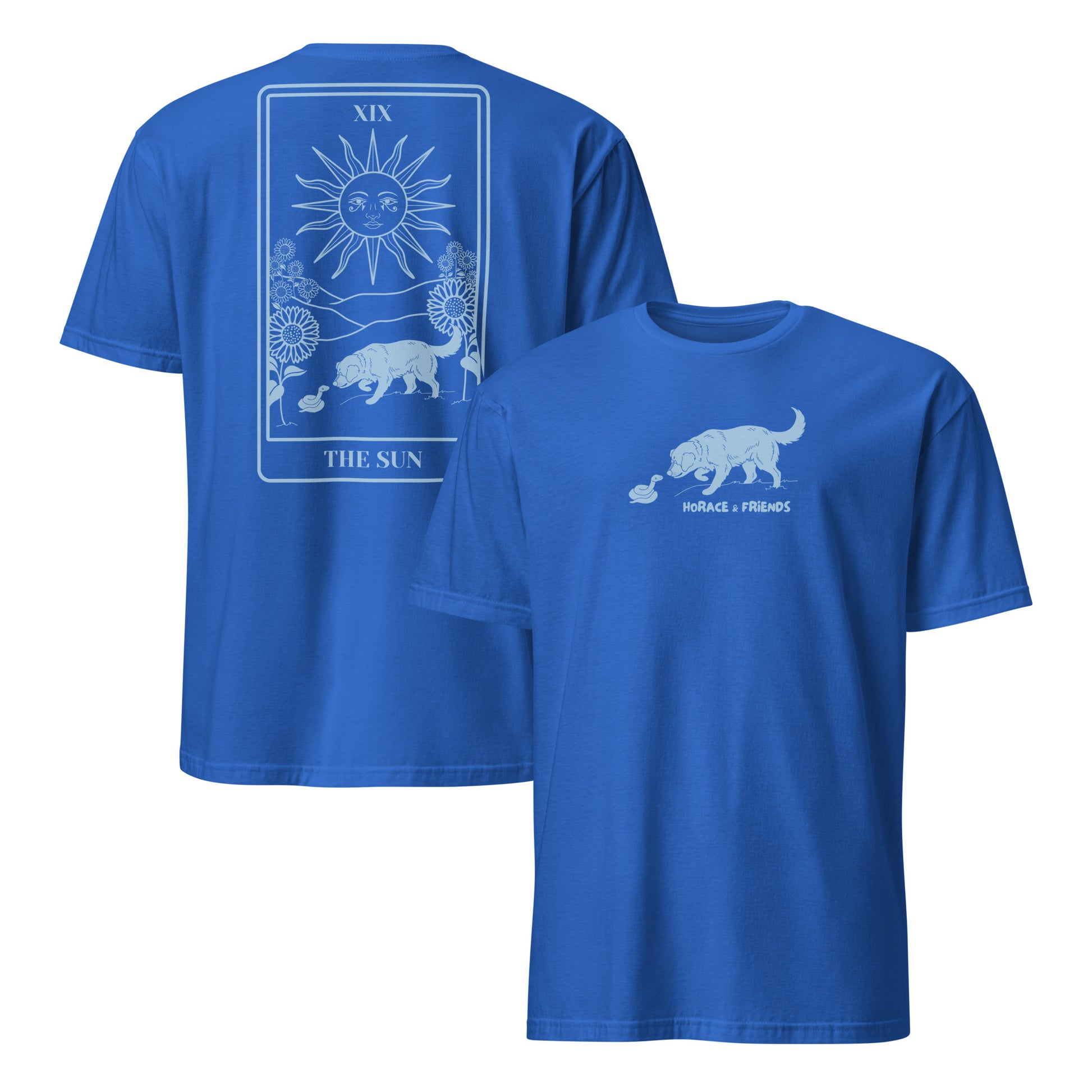 T-Shirt // The Sun // Unisex // Royal Blue