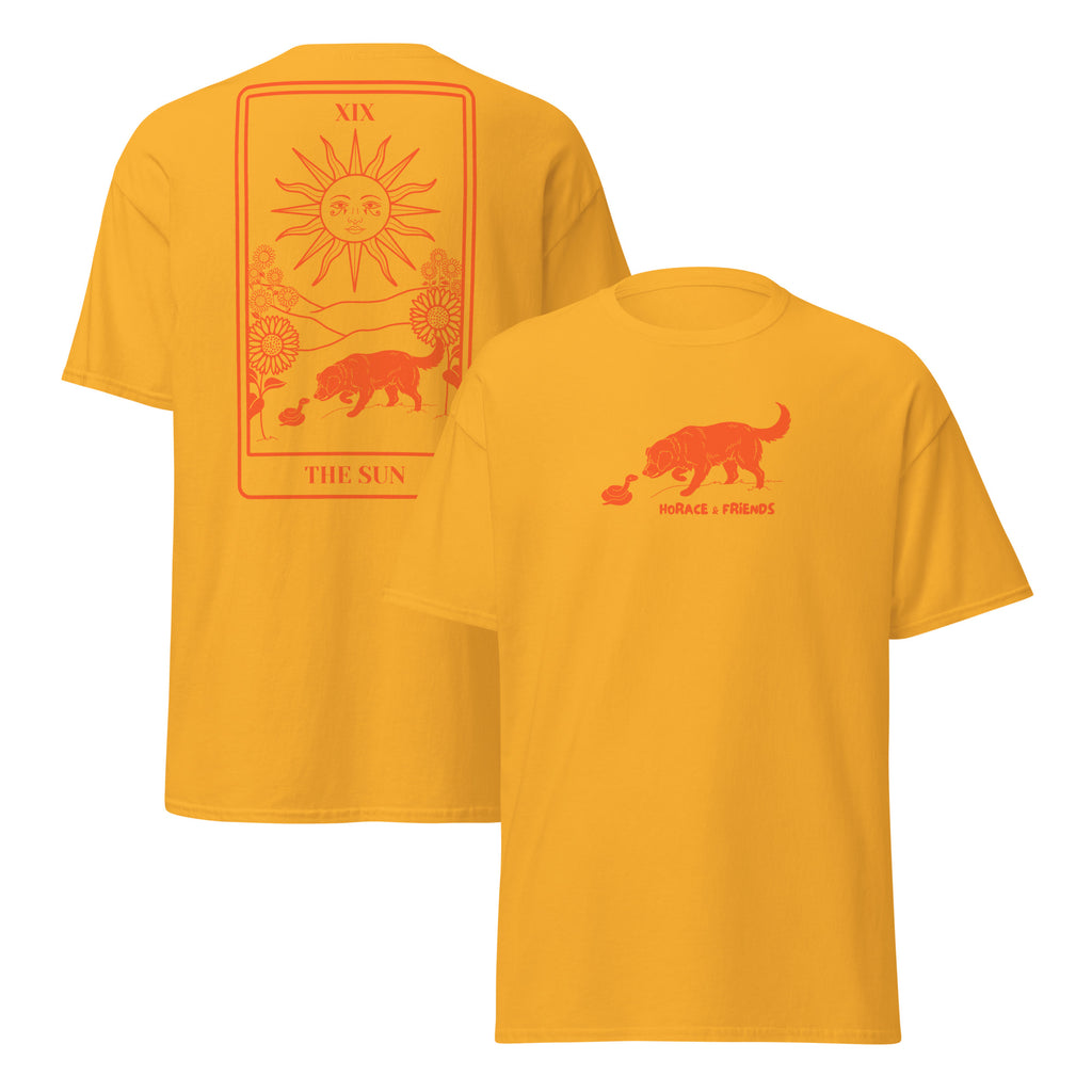 T-Shirt // The Sun // Unisex // Golden Yellow