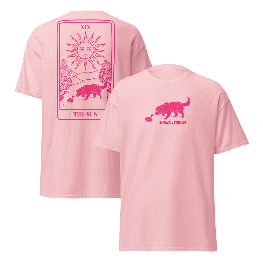 T-Shirt // The Sun // Unisex // Light Pink