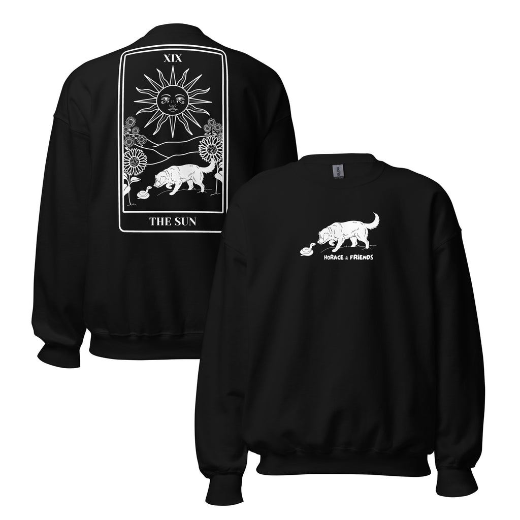Crewneck // The Sun // Unisex // Black