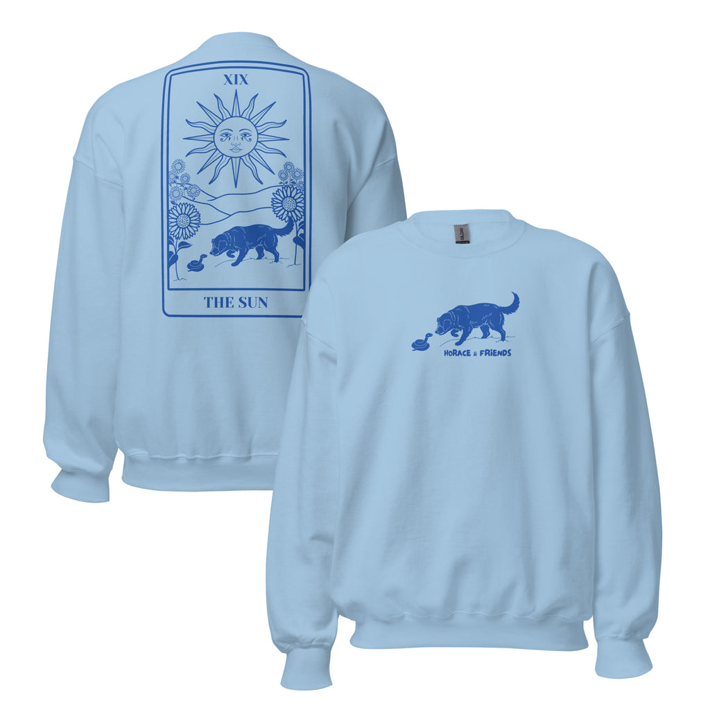 Crewneck // The Sun // Unisex // Light Blue