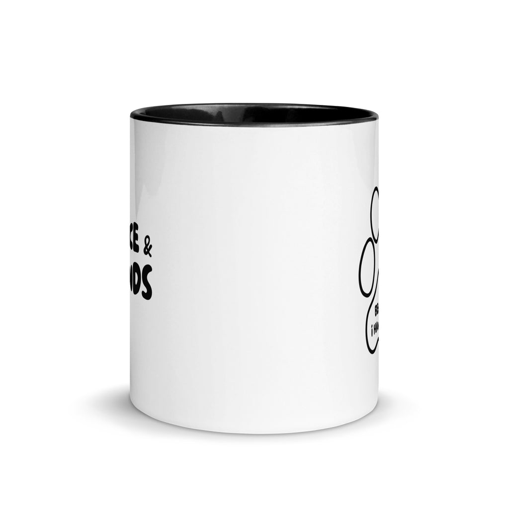 Mug // Because I have Paws // Black